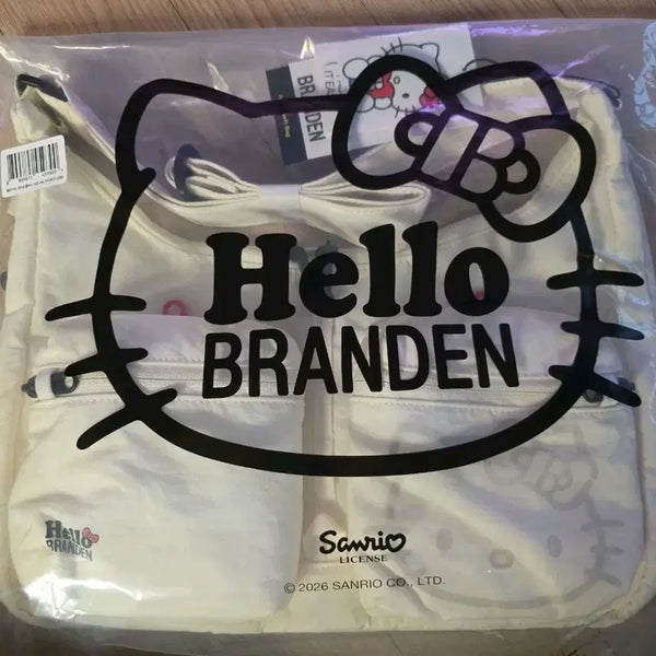 [BUNJANG] Hello Kitty Brandon Crossbody Bag - Ivory (Sealed) / [미개봉] 헬로키티 브랜든 크로스백 아이보리 팝니다.