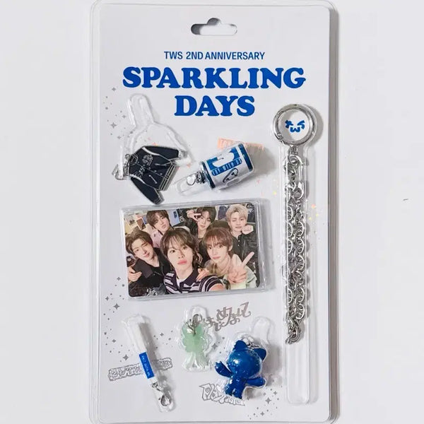 [BUNJANG] TWS 2nd Anniversary Sparkling Drop Chain Photocard / 투어스2주년키링 투어스스파클링 투어스포카 투어스드롭체인 투어스분철