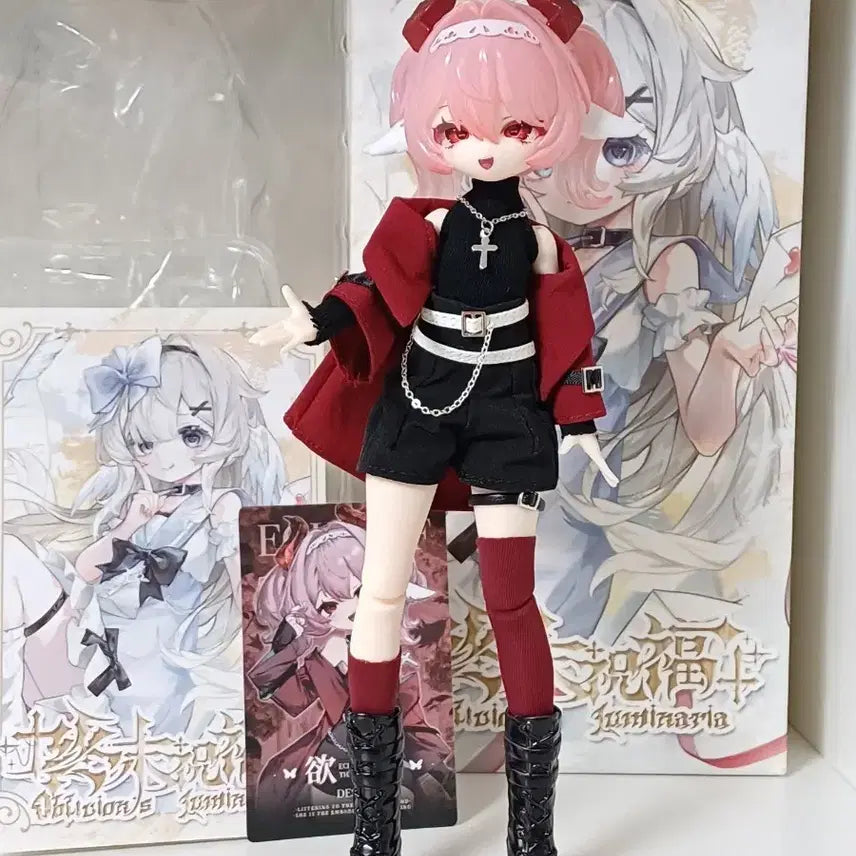 [BUNJANG] Meki Blind Doll 'Desire Devil Amor' BJD / meki 메키 종말의 마지막 축복 BJD 랜덤 구관 블라인드돌 욕망 악마 아모르