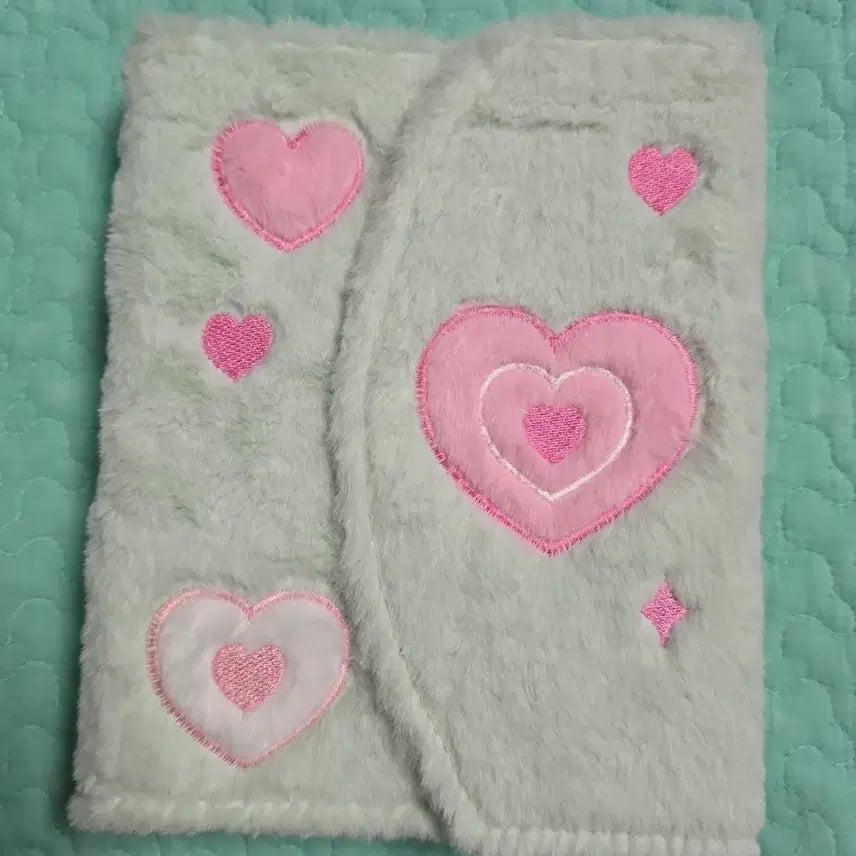 [BUNJANG] 6-Ring Diary Binder with Heart Pattern / 6공 다이어리 바인더