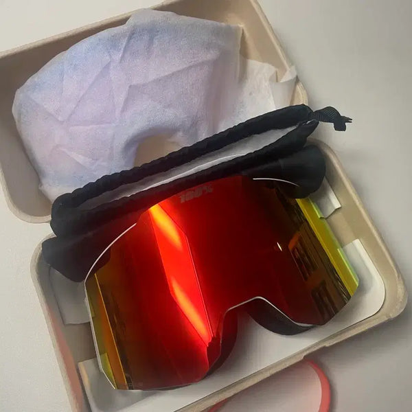 [BUNJANG] 100% Snowcraft Snowboard Goggles (Red Mirror Lens) / 100% 스노우크래프트 스노우보드 고글
