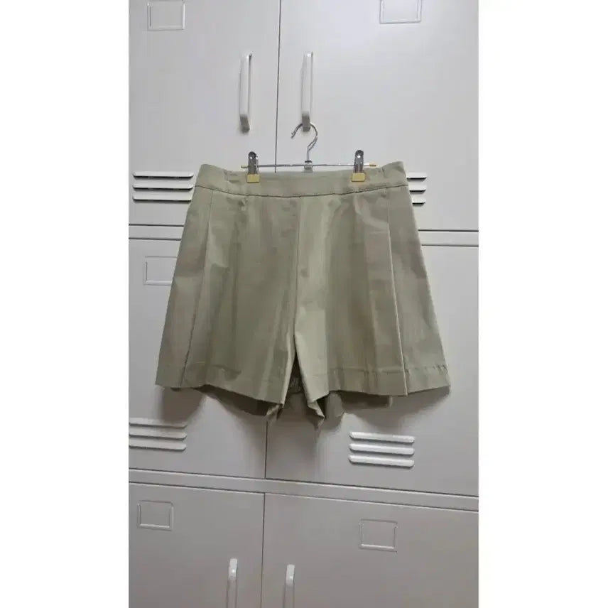 [BUNJANG] Pintuck Back-Banded Pants Khaki Beige / 핀턱 뒷밴딩 팬츠 - 카키 베이지