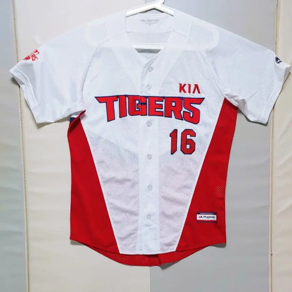 [BUNJANG] Majestic Kia Tigers Kim Joo-chan Baseball Jersey XL / [XL] 마제스틱 기아 타이거즈 김주찬 유니폼1075