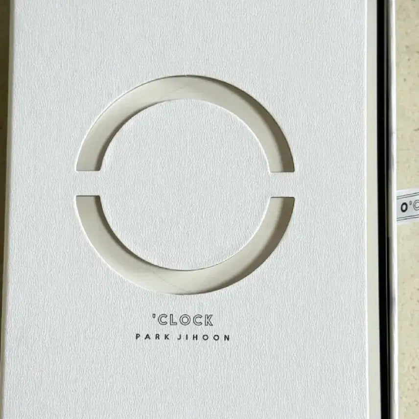 [BUNJANG] Park Ji Hoon 1st Album O'CLOCK / 박지훈 1집 앨범 O CLOCK