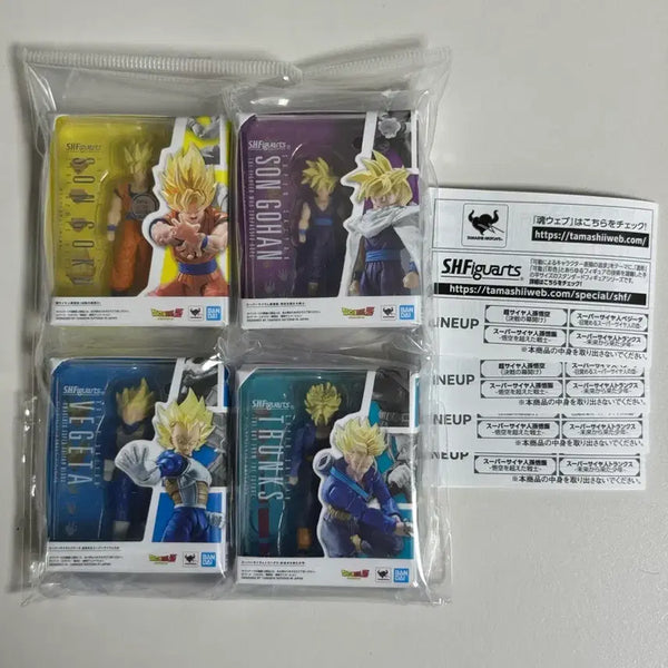 [BUNJANG] Dragon Ball SHF Miniature Collection Gacha Figures Son Gohan Trunks Son Goku Vegeta / 드래곤볼 SHF 미니어처 컬렉션 가챠 피규어 손오반 트랭크스 손오공 베지터
