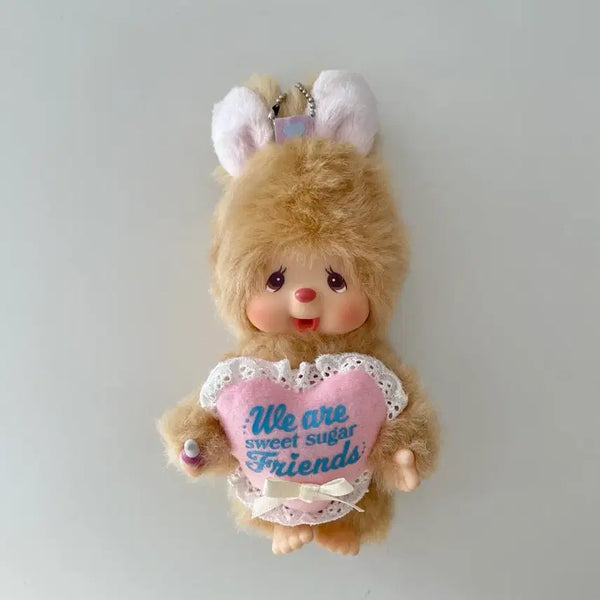 [BUNJANG] Monchhichi Chimutan Sweet Suga Doll Keyring / 몬치치 치무탄 스윗슈가 인형키링