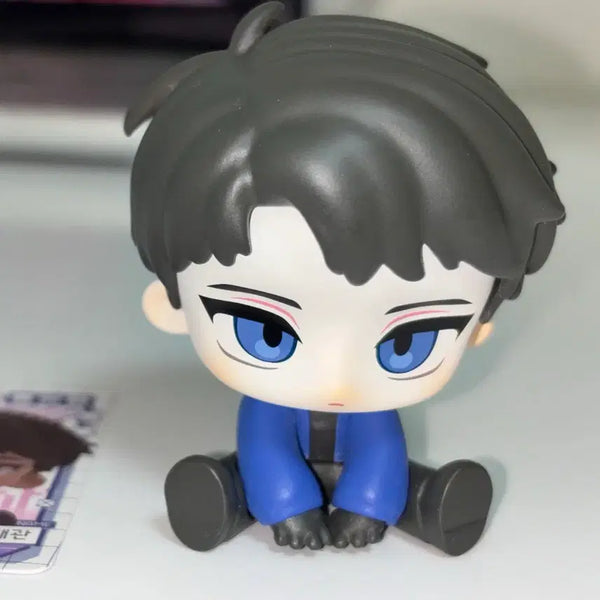 [BUNJANG] Kwedamcheung (Ghost Story Commute) Ryoo Jaegwan Sitting Figure / 괴담출근 모두 앉아 피규어 류재관 괴출