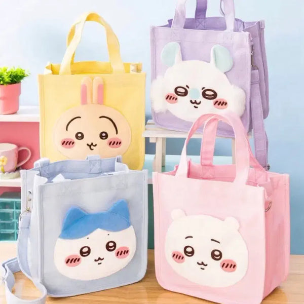 [BUNJANG] Chiikawa 2WAY Mini Tote Bag (Momonga) / [번장 최저가/새상품] 퍼레이드 치이카와 먼작귀 2WAY 미니 토트백 모몽가