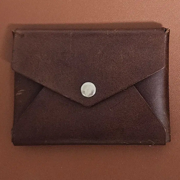 [BUNJANG] Handmade Cowhide Leather Wallet / 수제 소가죽 지갑