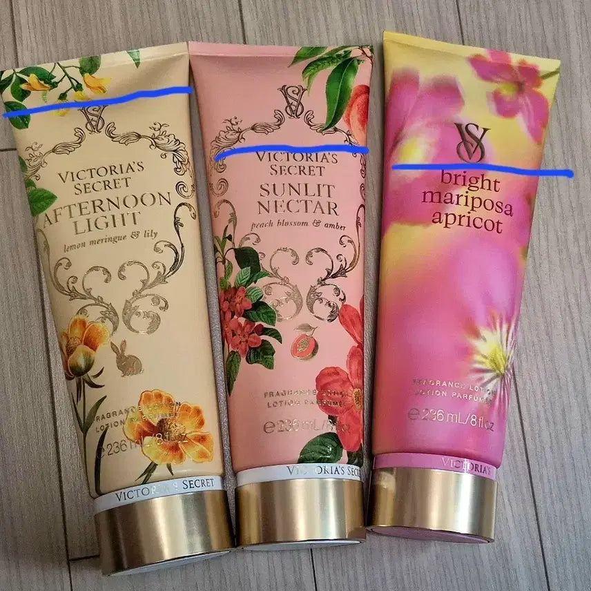 [BUNJANG] Victoria's Secret Body Lotion Bundle Set (3 Scents) / 빅토리아 시크릿 바디로션 3종 일괄
