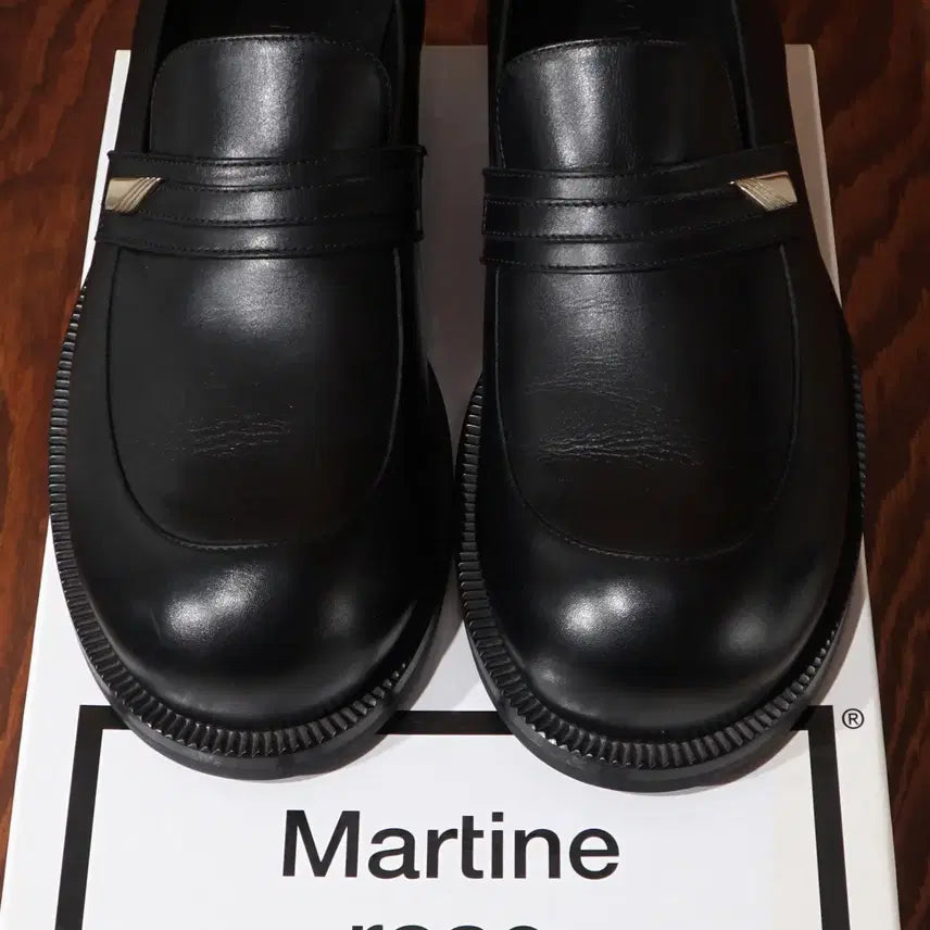 [BUNJANG] Martine Rose Bulb Toe Leather Derby Shoes / 마틴로즈 벌브토 레더 더비슈즈