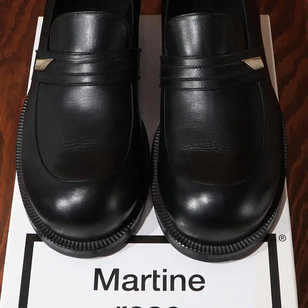 [BUNJANG] Martine Rose Bulb Toe Leather Derby Shoes / 마틴로즈 벌브토 레더 더비슈즈
