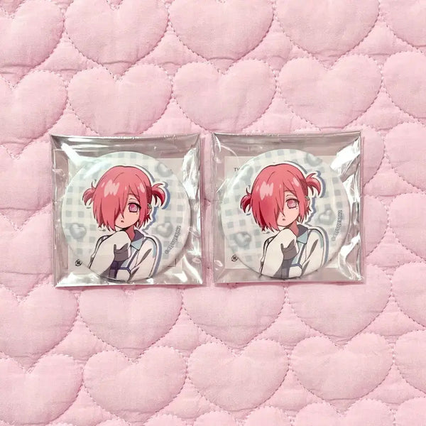 [BUNJANG] Jibaku Shonen Hanako-kun Mitsuba Sōsuke Karaoke Iron Collaboration Can Badge / 지박소년 하나코군 지하군 미츠바 소스케 가라오케 철인 콜라보 캔뱃지