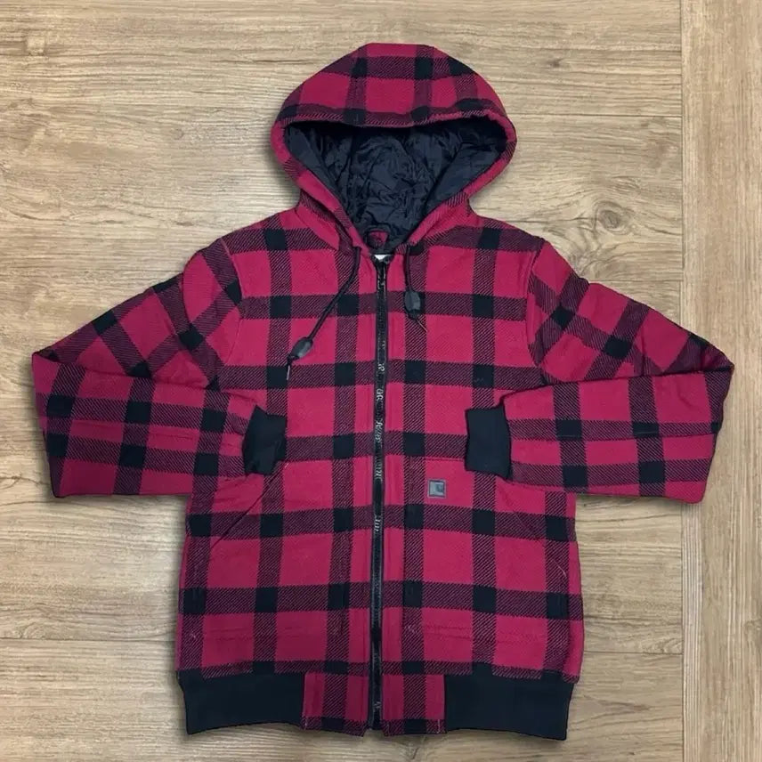 [BUNJANG] Carhartt Active Hooded Jacket Tartan Check J024 Vintage / 칼하트 액티브 후드 자켓 타탄체크 J024 빈티지