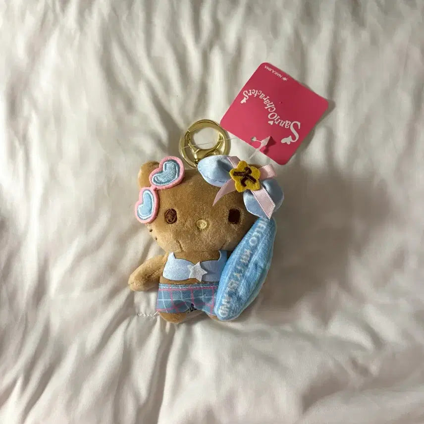 [BUNJANG] Hello Kitty Surfing Kitty Summer Tanning Kitty Keyring Plush Doll / (새상품) 헬로키티 서핑키티 서핑보드 여름 태닝키티 키링 인형