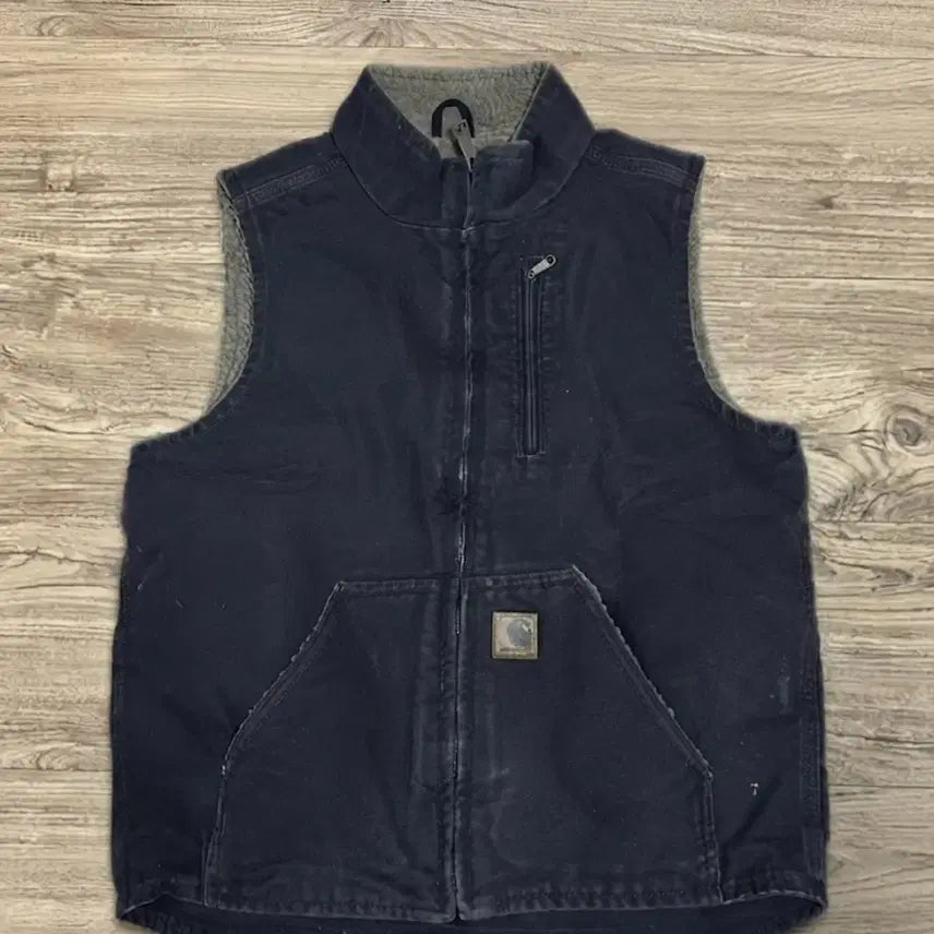 [BUNJANG] Carhartt Sherpa Work Vest Brown / 칼하트 세르파 워크 베스트 조끼 V33 브라운