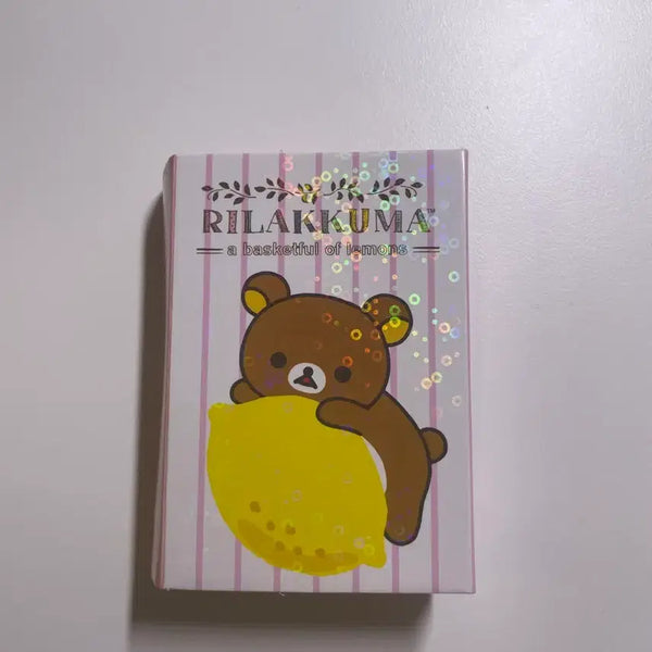 [BUNJANG] Rilakkuma Classic Stationery 8-Tier Memo Pad / 리락쿠마 고전문구 8단 메모패드