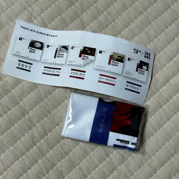 [BUNJANG] Les Misérables "Bushi Gamja" "Minumsa" Limited Edition Keyring / 레미제라블 부실감자 민음사 키링 액정닦티