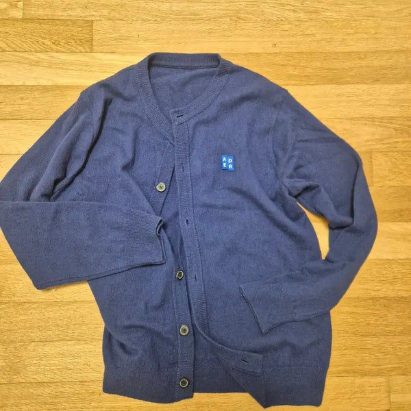 [BUNJANG] Ader Error Round Neck Cardigan Navy XL / 아더에러 라운드넥가디건 네이비xl