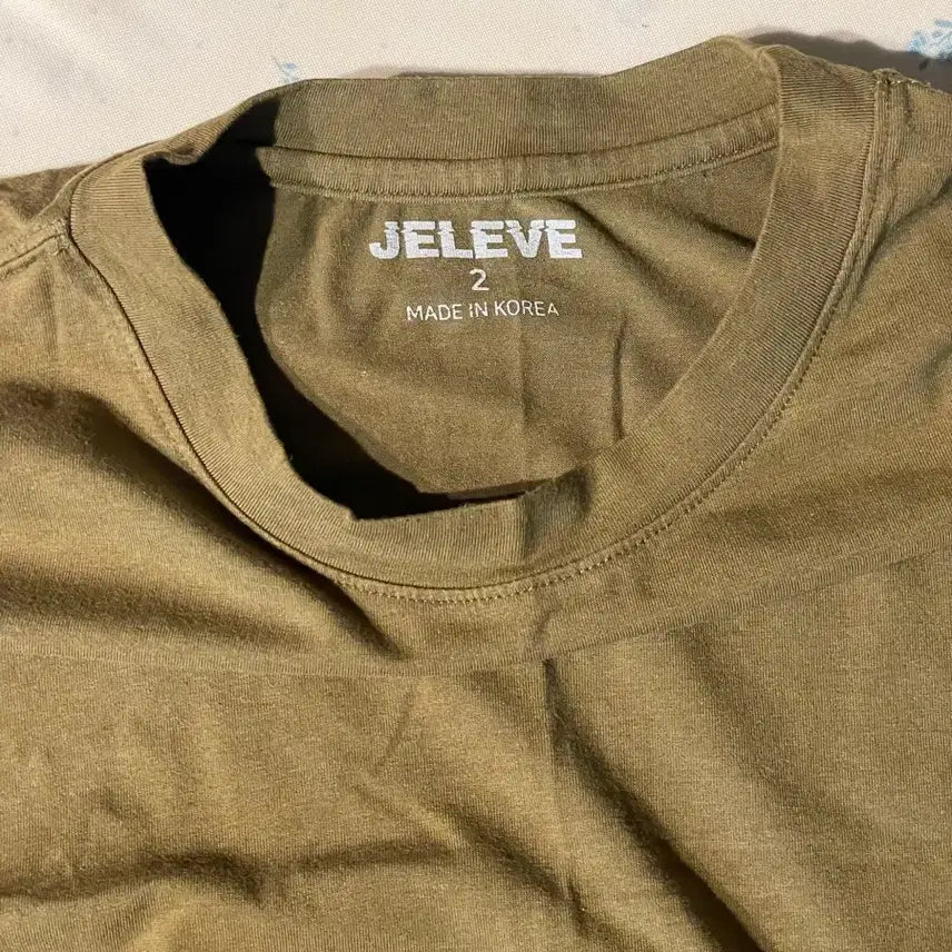 [BUNJANG] JELEVE Long Sleeve T-Shirt Size 2 / JELEVE 제이엘브 롱슬리브 사이즈 2