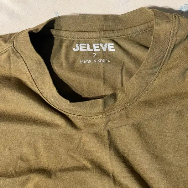 [BUNJANG] JELEVE Long Sleeve T-Shirt Size 2 / JELEVE 제이엘브 롱슬리브 사이즈 2
