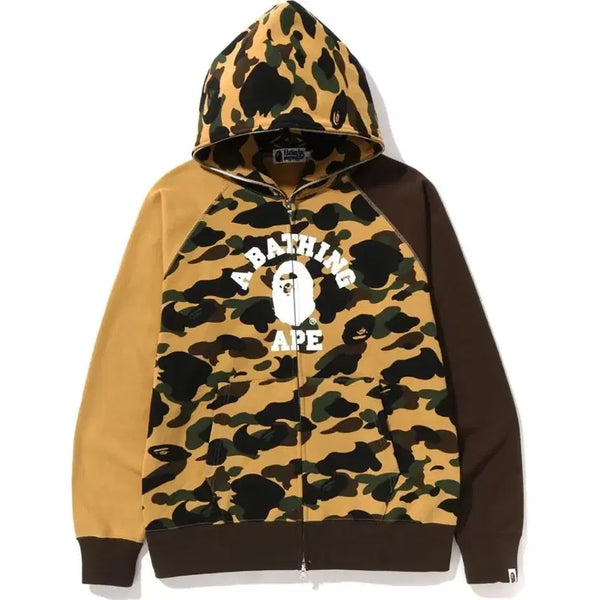 [BUNJANG] BAPE First Camo Crazy College Pullover / 택포 50) 베이프 퍼스트 카모 크레이지 컬리지