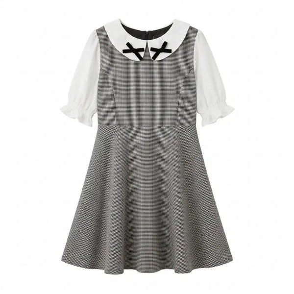[BUNJANG] Evelyn Gingham Ribbon Dress / 에블린 evelyn 깅엄 리본 원피스 스나계 걸리 양산형 지뢰계