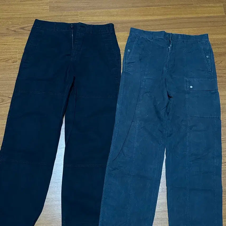 [BUNJANG] COS Relaxed Fit Utility Trousers Bundle Set / cos 코스 릴랙스드 핏 유틸리티 트라우저 (2장 일괄처분)