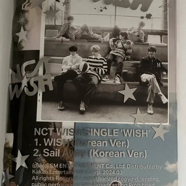 [BUNJANG] NCT WISH Single Album 'WISH' / 엔시티 위시 위시 앨범