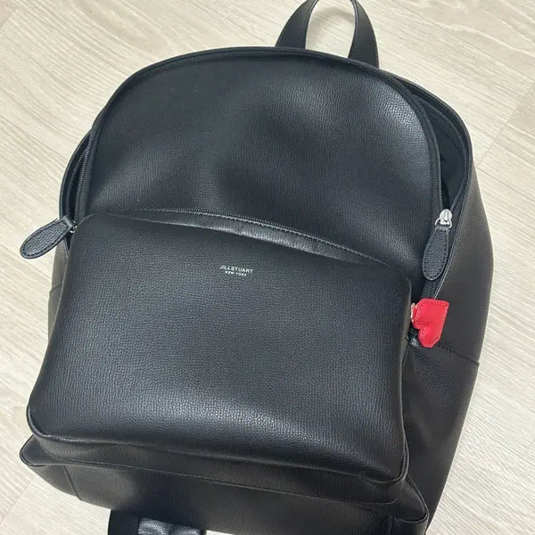[BUNJANG] JILLSTUART Heart Zipper Backpack / 질스튜어트 백팩 하트 지퍼 JABA3E803BK