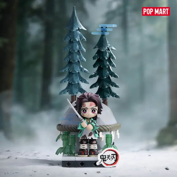 [BUNJANG] Pop Mart Demon Slayer: Kimetsu no Yaiba - Tanjiro Kamado 'Cutting the Stone' Blind Box Figure / 팝마트 귀멸의 칼날 입지편 블록 탄지로 팝니다