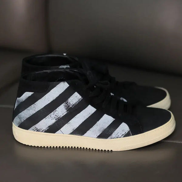 [BUNJANG] Off-White High-Top Sneakers (EU 42 / US 9) / 오프화이트 하이탑 스니커즈 42