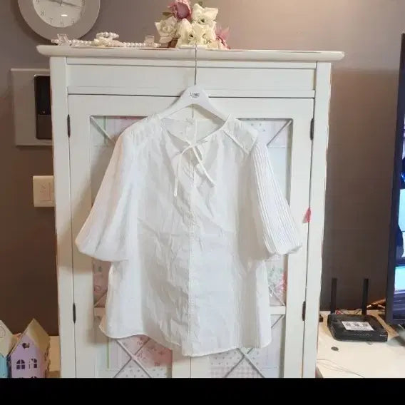 [BUNJANG] CC Collect White Blouse / cc콜렉트 블라우스/55-66