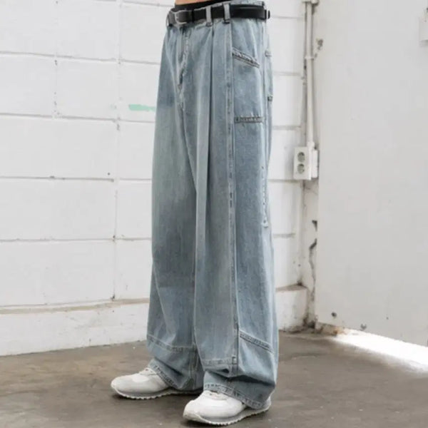 [BUNJANG] Begin202 Veneta Two-Tuck Denim Pants Vintage Blue (Light Wash) Size 1 / 새상품/택O 비긴202 베네타 투턱 데님 팬츠 빈티지 블루(연청) 1사이즈