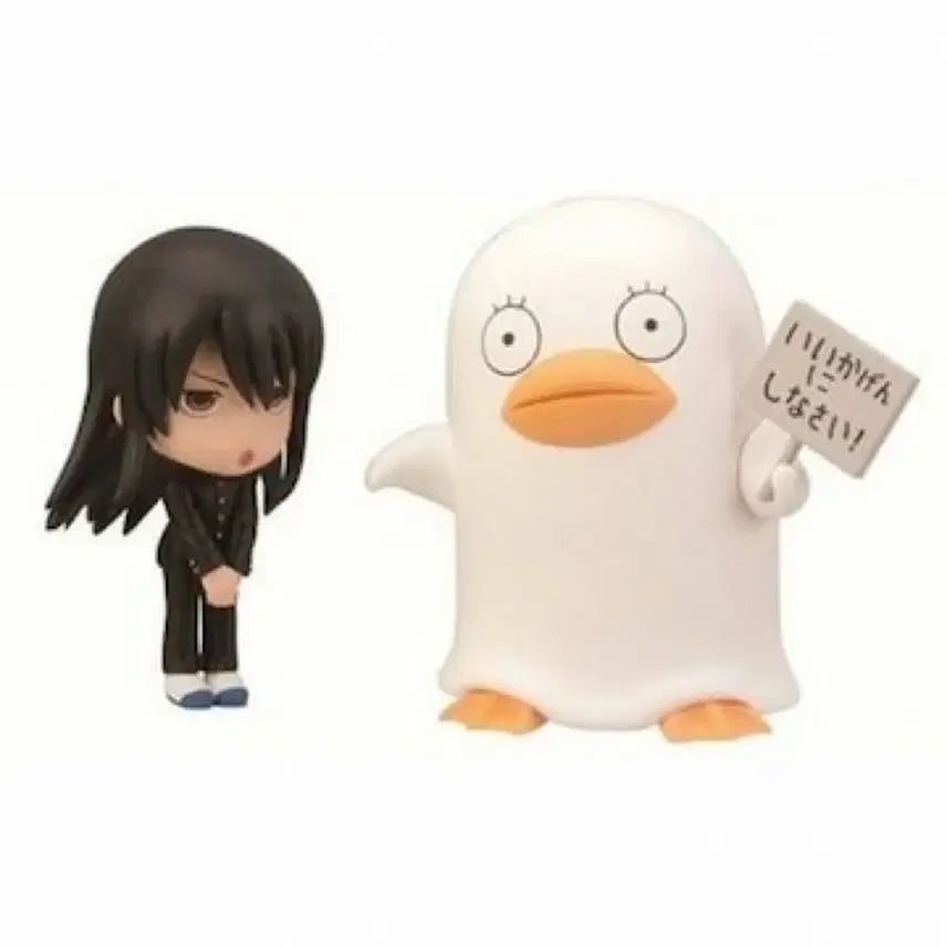 [BUNJANG] Banpresto Ichiban Kuji Chibi Kun Character World Gintama E Prize Katsura & Elizabeth / 반프레스토 제일복권 치비 쿤 캐릭터 월드 은혼 E상 카츠라 엘리자베스