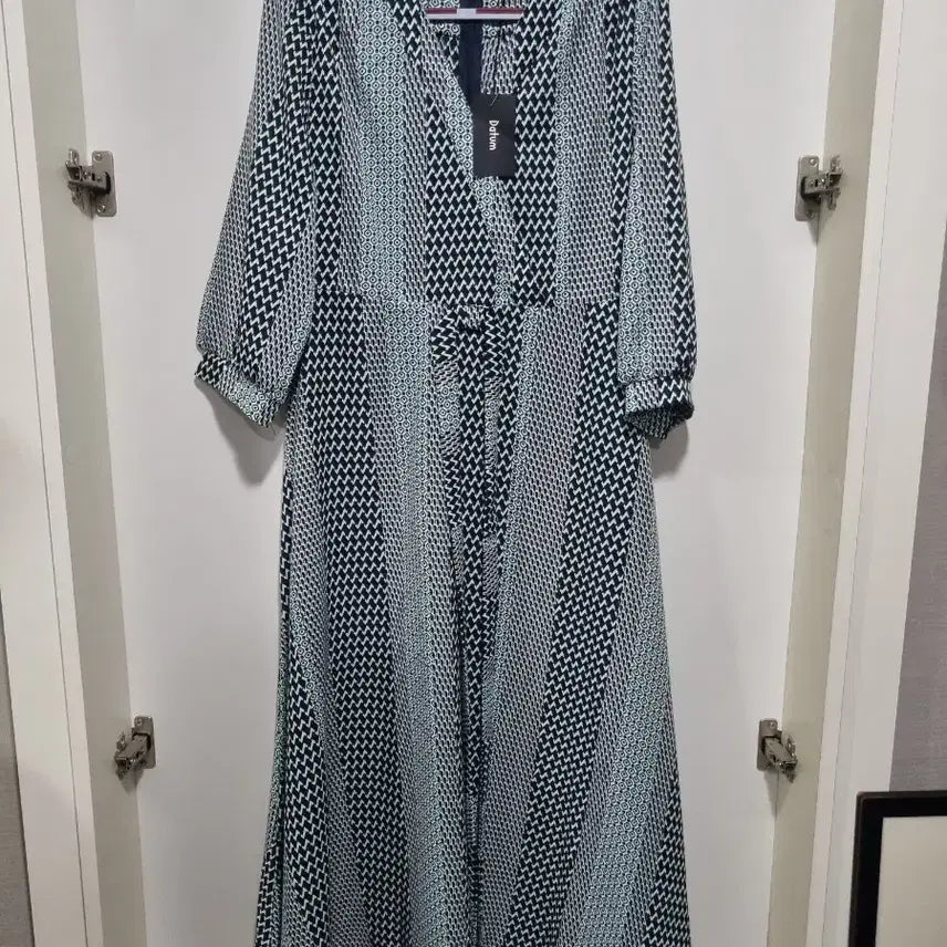 [BUNJANG] Datum Pattern Dress / 데이텀 패턴원피스