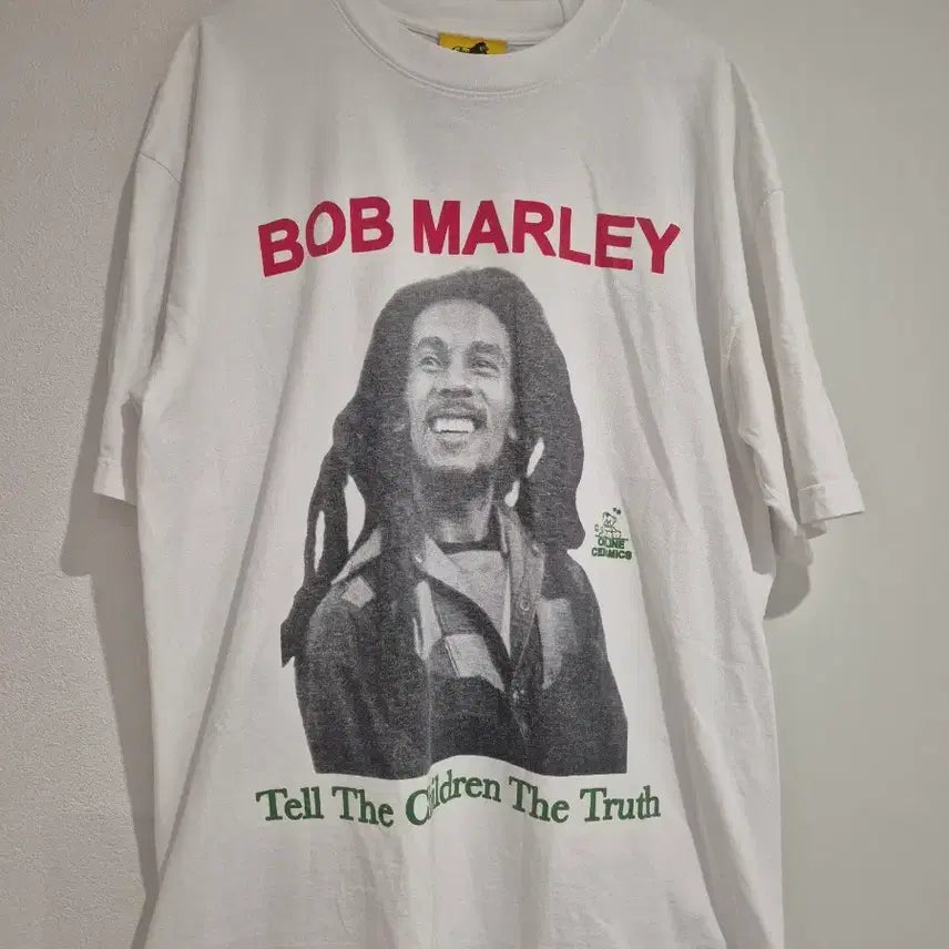 [BUNJANG] Bob Marley x Online Ceramics Band T-Shirt Size 105 / 밥말리 X 온라인세라믹스 밴드 티셔츠 사이즈 105