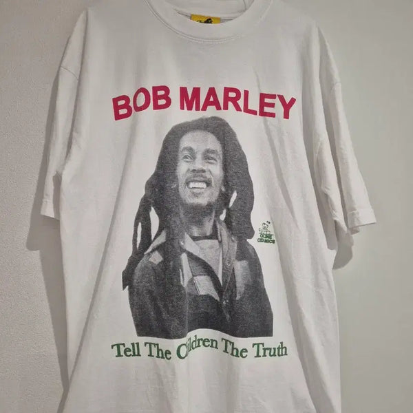 [BUNJANG] Bob Marley x Online Ceramics Band T-Shirt Size 105 / 밥말리 X 온라인세라믹스 밴드 티셔츠 사이즈 105