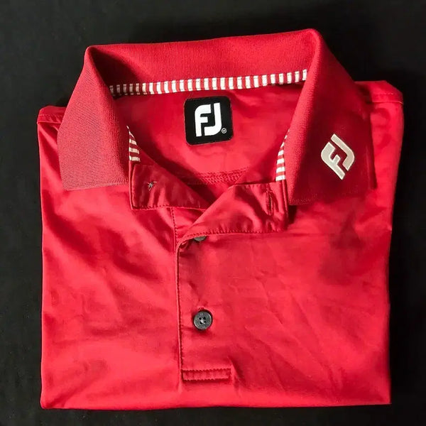 [BUNJANG] Footjoy Men's Golf Short Sleeve Polo Shirt / 95 M 풋조이 남성 골프 카라 반팔 티셔츠