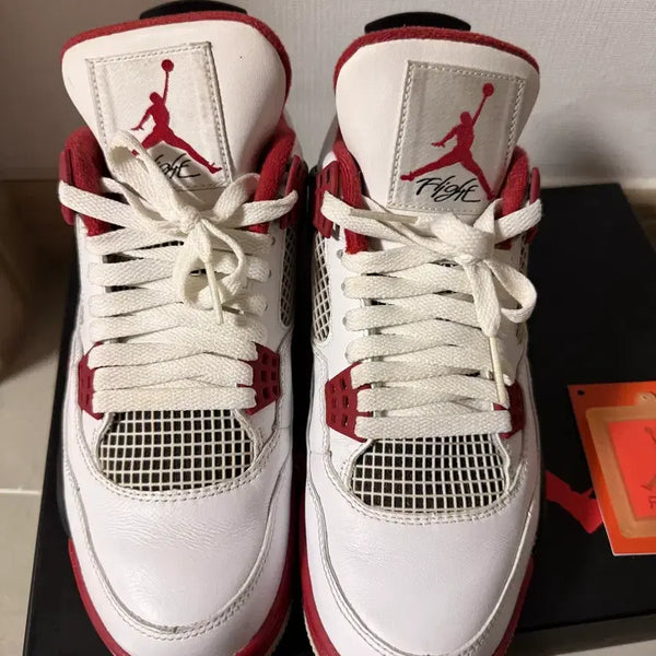 [BUNJANG] Air Jordan 4 "Fire Red" (2012) - Size 255 / 조던4파이어레드(2012) 255