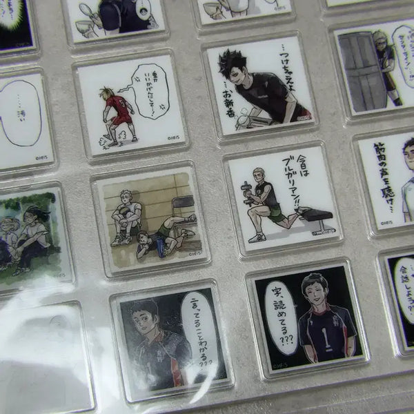 [BUNJANG] Haikyu!! Giga Jump 2022 Acrylic Tile Set & Kita/Kanoka Acrylic Stand / 미개봉) 하이큐 기가점프 2022 응모 아크릴 타일 세트 & 키타 카노카 아크릴