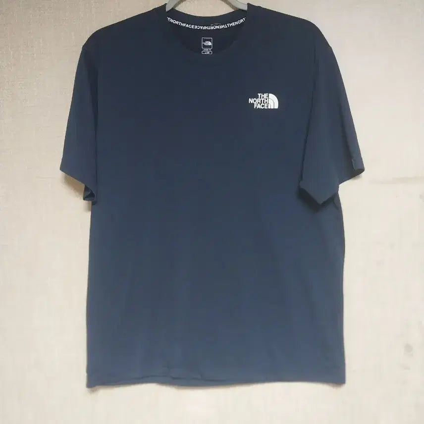 [BUNJANG] The North Face Navy Short Sleeve T-Shirt / 노스페이스/100) 네이비 반팔티