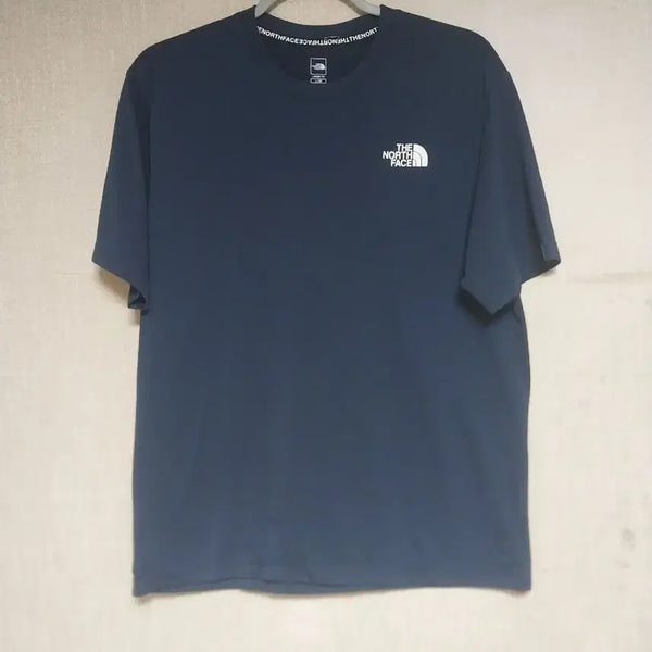 [BUNJANG] The North Face Navy Short Sleeve T-Shirt / 노스페이스/100) 네이비 반팔티