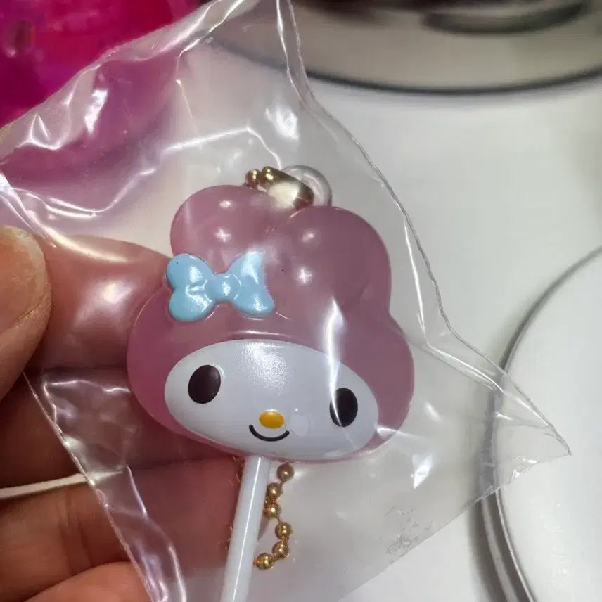 [BUNJANG] My Melody Pink Candy Keychain / 마이멜로디 핑크 캔디 키링