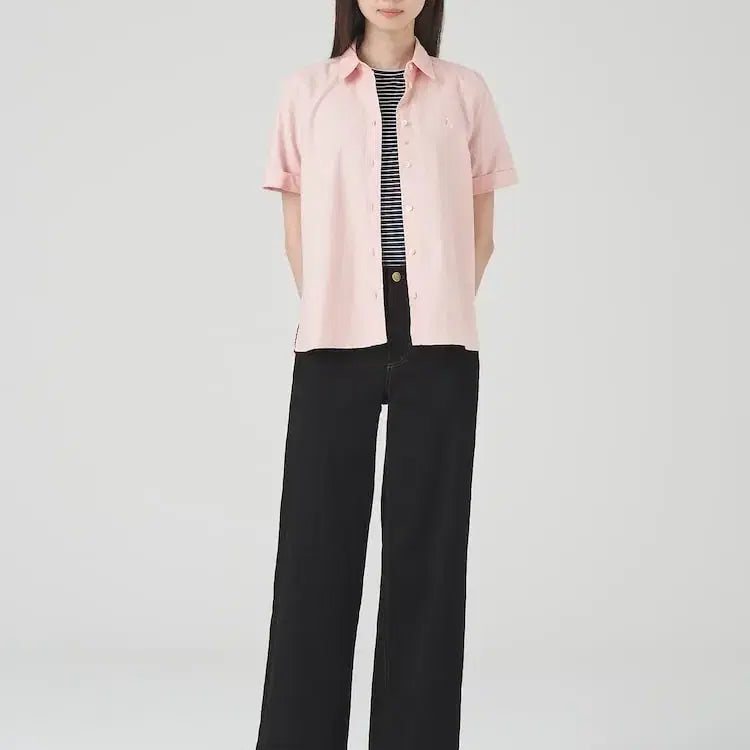 [BUNJANG] Beanpole Ladies Cotton Oxford Shirt / 빈폴레이디스  코튼 옥스포드 셔츠 - 7/19일까지만