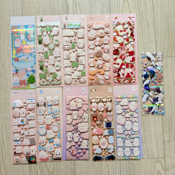 [BUNJANG] Formseal Seal Stickers Bundle Set (11 pieces) / 폼실 씰스 11장 일괄