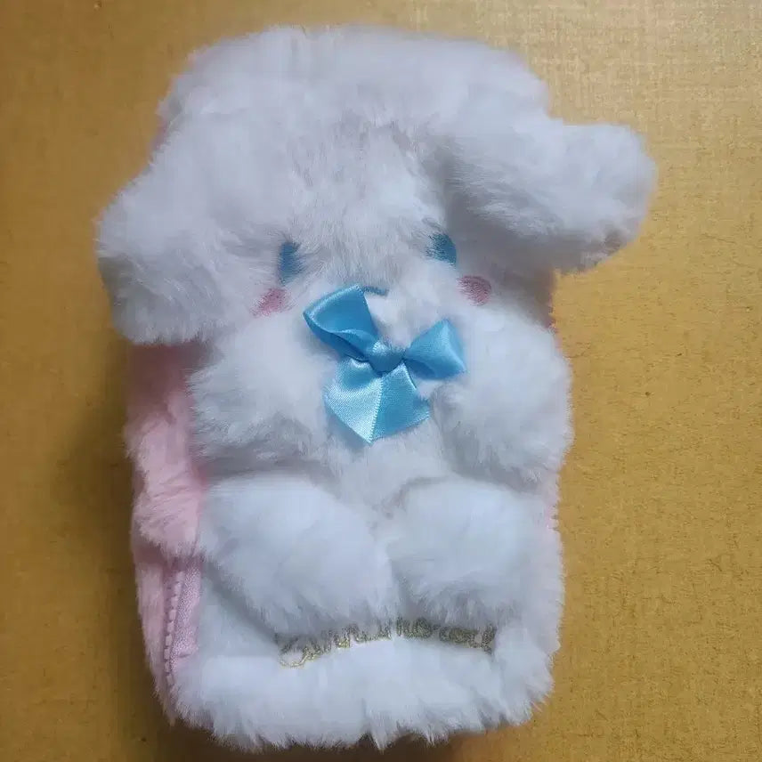 [BUNJANG] Cinnamoroll Pink Fluffy Pouch / 시나모롤 파우치 핑크색
