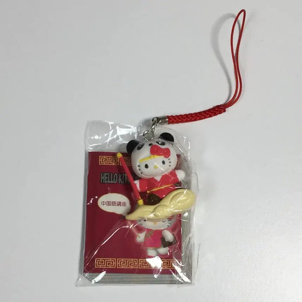 [BUNJANG] Sanrio Hello Kitty Panda Cloud Strap Charm / 헬로키티 중화 고전 판다 구름 스트랩 고전키티 산리오 키링