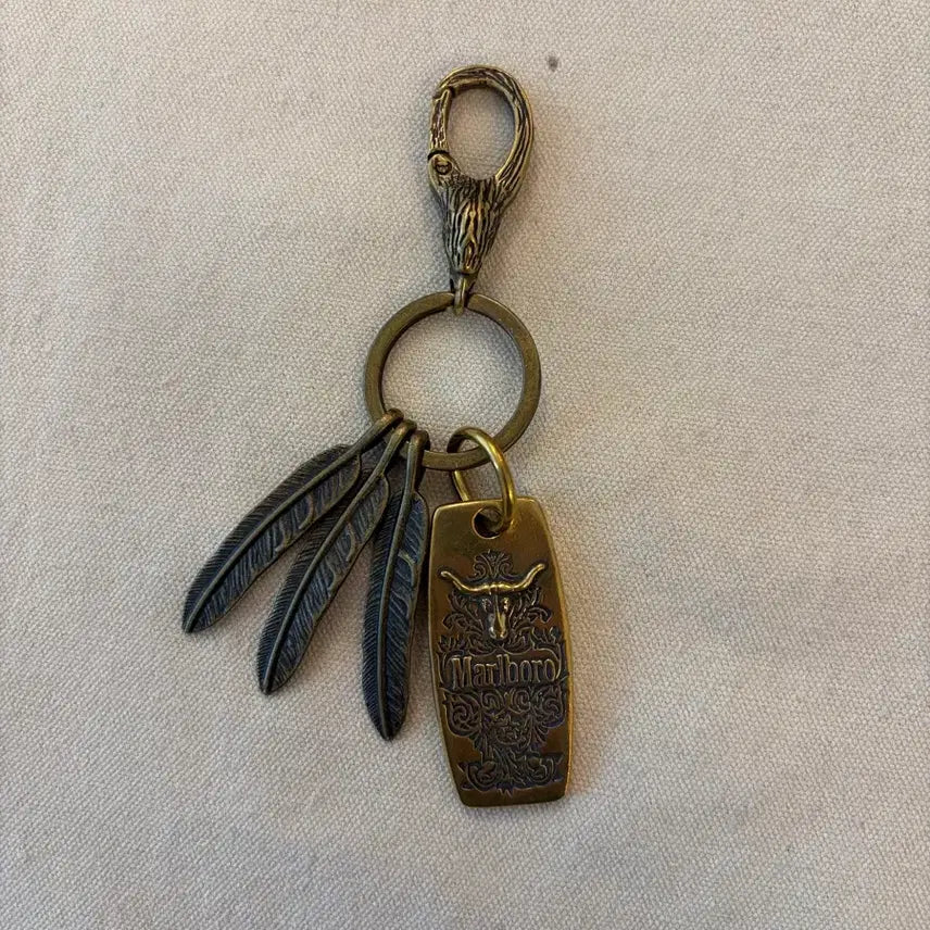 [BUNJANG] Togom Native Feather Vintage Keyring / 토곰 네이티브 페더 빈티지 키링