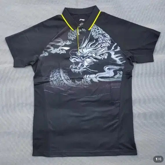 [BUNJANG] Lining National Team Polo T-Shirt XL / 리닝 Lining 탁구 상의 티셔츠 국가대표 카라 반팔티 XL